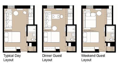 20 Narrow Studio Apartment Layout
