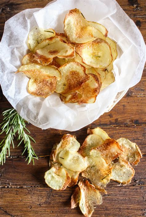 Lately, tiktokers have been making potato chips in the microwave. Homemade Italian Baked Potato Chips