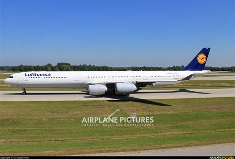 D Aihh Lufthansa Airbus A340 600 At Munich Photo Id 1198002