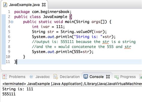 Int String Java
