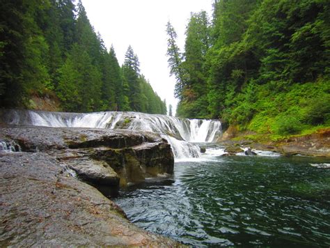 Lewis River Waterfalls Hike Outdoor Exploring