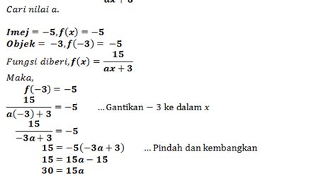 X= 2a *note that the highest. Contoh Soalan Add Math Fungsi Gubahan - Soalan af