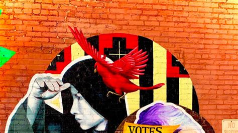 Ahead Of Election Day Three Murals Depicting Womens