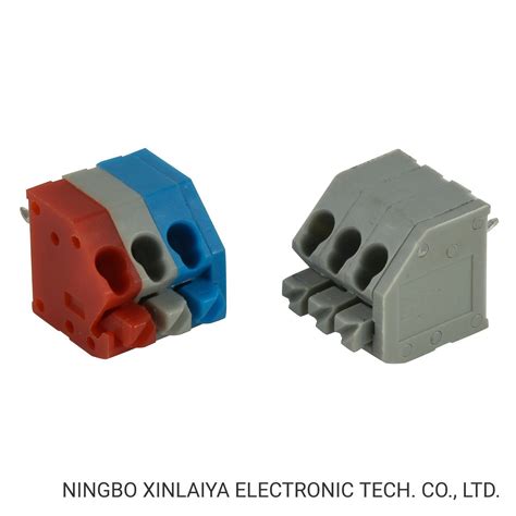 Screwless Terminal Block Push In Type Connectors 2 5mm Xy121a China Terminal Block And