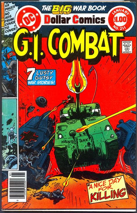 Comic Gi Combat 211 Vg 1979 Dc Comic Books Vintage Comic Books Comic