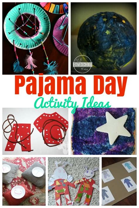 Check spelling or type a new query. Pajama Day Activities for Kids (January 3) | Pajama day, Preschool crafts, School age activities
