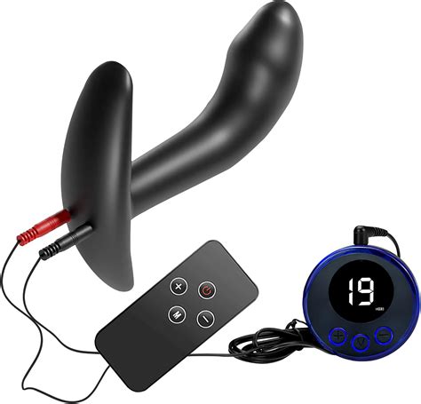 Electric Prostate Massager Multi Frequency Electric Shock Posterior Anal Plug