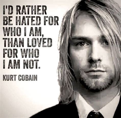 Kurt Cobain Zitate / Nirvana Teen Spirit Poster Kurt Cobain Zitate Fett