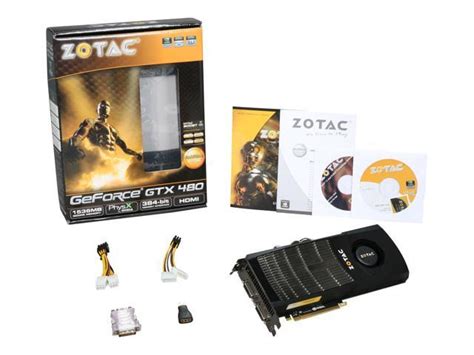 Zotac Geforce Gtx 480 Fermi Video Card Zt 40101 10p Neweggca