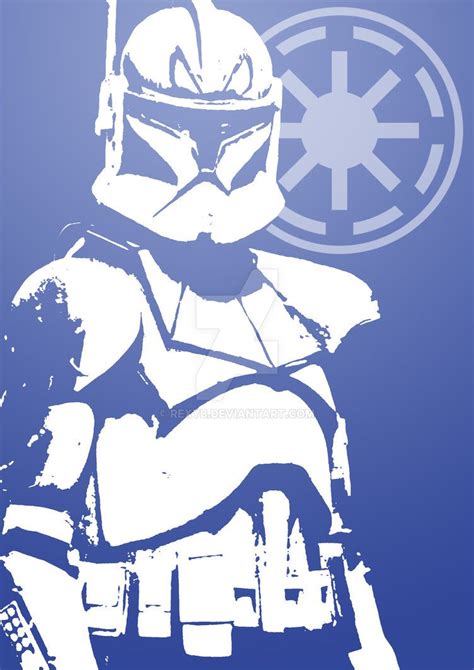 Captain Rex Hand Drawn Helmet Ready To Cut And Print Svg Png 