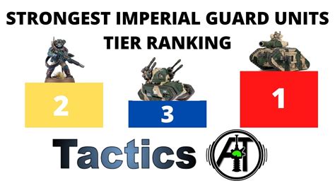 Use the filters below to customize the view. Strongest Imperial Guard Units Tier Ranking List: Which ...