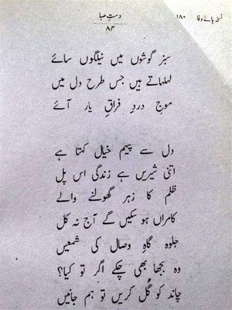 Zindan Ki Ek Shaam Faiz Ahmed Faizs Urdu Poem Ravi Magazine