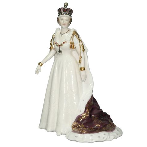 Queen Elizabeth Ii Royal Worcester Figurine Seaway China Co