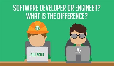 Software Developer Vs Engineer What Is The Difference Full Scale