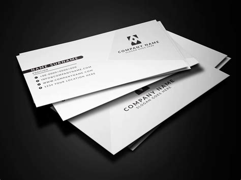 Simple Business Card Design Graphic By Finer Designers · Creative Fabrica