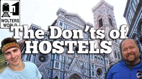 Hostels What Not To Do In A Hostel Youtube