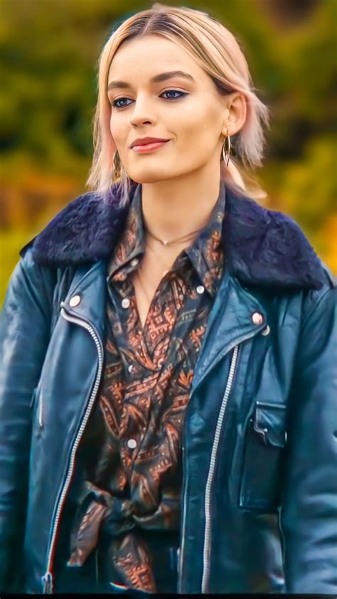 Maeve Wiley ️ In 2022 Leather Jacket Fashion Maeve