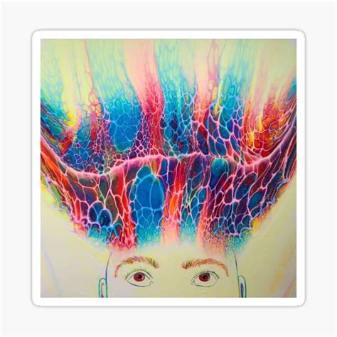 The cpfm x nike dunk low wears a. Mind Blown Stickers | Redbubble