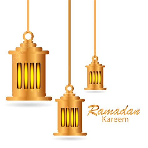 Ramadan Kareem Islâmico Lanterna Transparente Fundo Festival Png