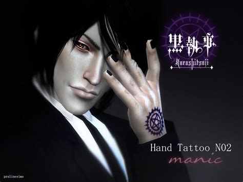 Sims 4 Ccs The Best Hand Tattoo By Pralinesims