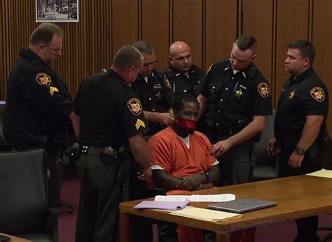 Judge Orders Six Deputies To Tape Mans Mouth Shut During Sentencing Video