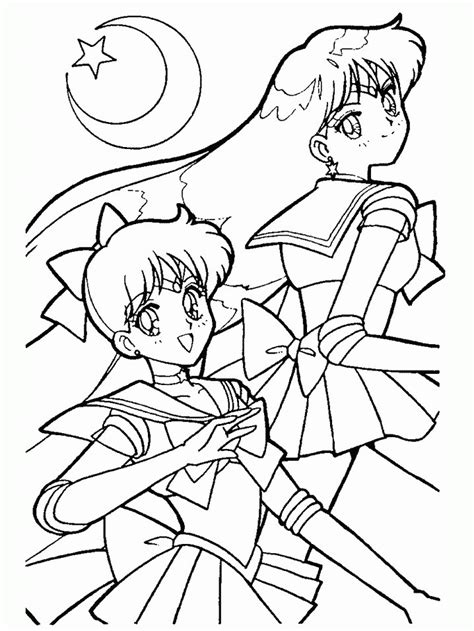 Coloring Pages Of Anime Coloring Home