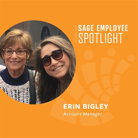 Employee Spotlight Erin Bigley Spotlights Sage Communications