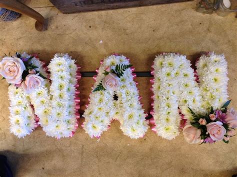 You can purchase online or come to our store to buy fresh cut flowers, plants, blooming plants, decorative trees, silk flowers, floral decor, vase flower arrangements, bulk flowers, flowers for weddings, funeral and sympathy flowers. Funeral tribute, based letters, NAN. Pink and white ...