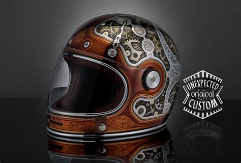 Steampunk 2 Bell Bullit Unexpected Custom Helmet Custom Helmets