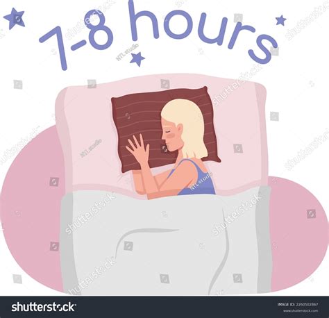 Get Enough Sleep 2d Vector Isolated Stock Vector Royalty Free 2260502867 Shutterstock