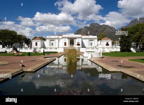 Cape Town Companys Garden South African National Gallery Ext Stock