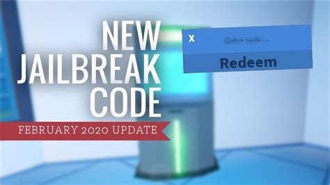 (NEW CODE!!) IN JAILBREAK UPDATE!! (February Update) - YouTube