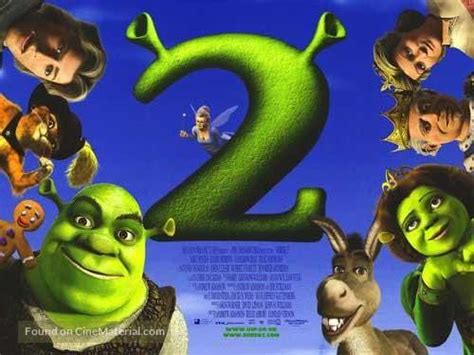 Shrek 2 2004 British Movie Poster
