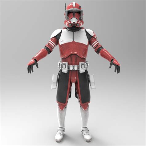 Clone Wars Commander Fox Wearable Armor For Eva Foam Etsy