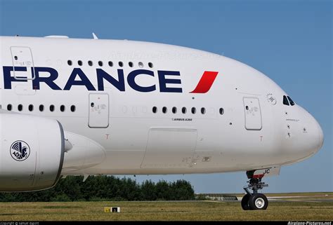 F Hpjc Air France Airbus A380 At Paris Charles De Gaulle Photo Id
