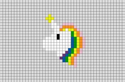Unicorn Pixel Art Pixel Art Pixel Art Templates Pixel Art Design