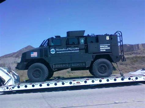 New Homeland Security Armored Personnel Carrier Spotted In Kentucky