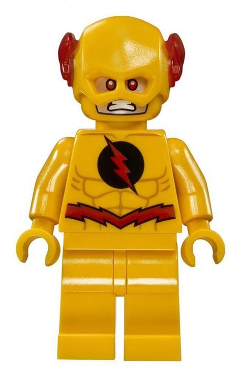 Lego Super Heroes Dc Comics Minifigure Minifig Reverse Flash Yellow For Sale Online Ebay