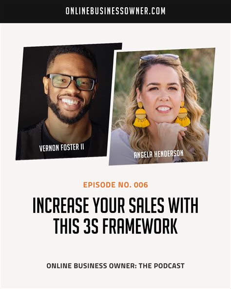 Increase Your Sales With This 3s Framework With Angela Henderson — Online Business Owner