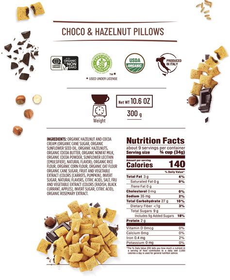 Choco Hazelnut Pillows Vitabella Healthiness And Well Being