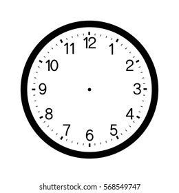 Zur anzeige der uhrzeit ist das zifferblatt in gleichmäßige abschnitte unterteilt. Ziffernblatt Druckvorlage / Silvester Countdown Uhr Zum ...