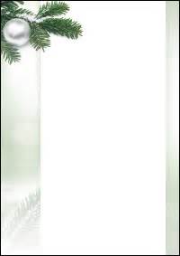 Druckvorlagen weihnachtliches briefpapier liniert mit ausmalbild. Weihnachtsbriefpapier Weihnachtsschmuck in grün A4 ...