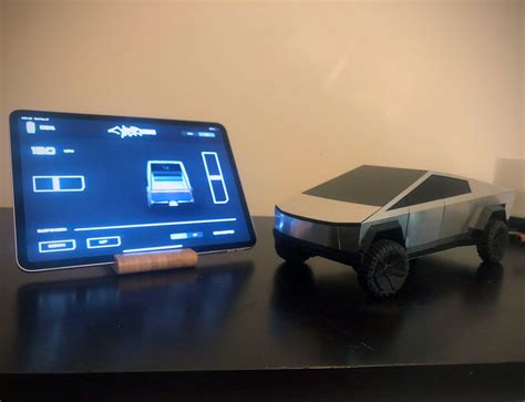 First Look At Cybermini A Remote Controlled Tesla Cybertruck Scale Model Techeblog