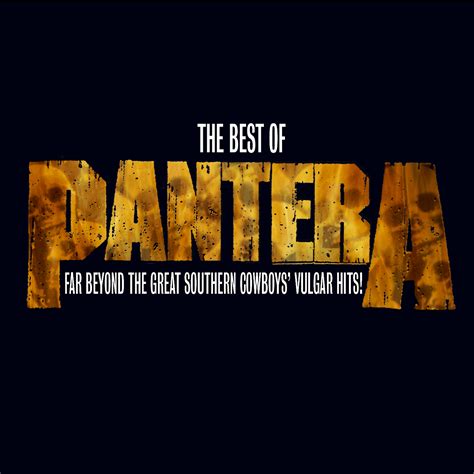 Pantera The Best Of Pantera Far Beyond The Great Southern Cowboys