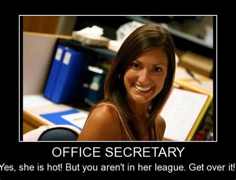 Have Fun Office Secretary Yes She Is Hot