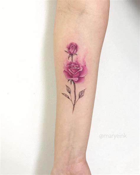 51 Real Pink Rose Tattoos Best Tattoo Ideas Gallery Pink Rose