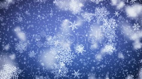Snowflakes Falling Hd 1080 Looped Animation Stock Footagehd