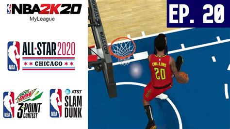 Three Point And Slam Dunk Contests Nba 2k20 Pelicans Myleague Ep 20