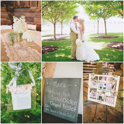 Decorations ideas for a rustic chic wedding.having a rustic wedding or a country wedding can wonderful but decorating one can be a bit more of cute idea for engagement pics. Southern Barn Wedding At Vive Le Ranch - Rustic Wedding Chic