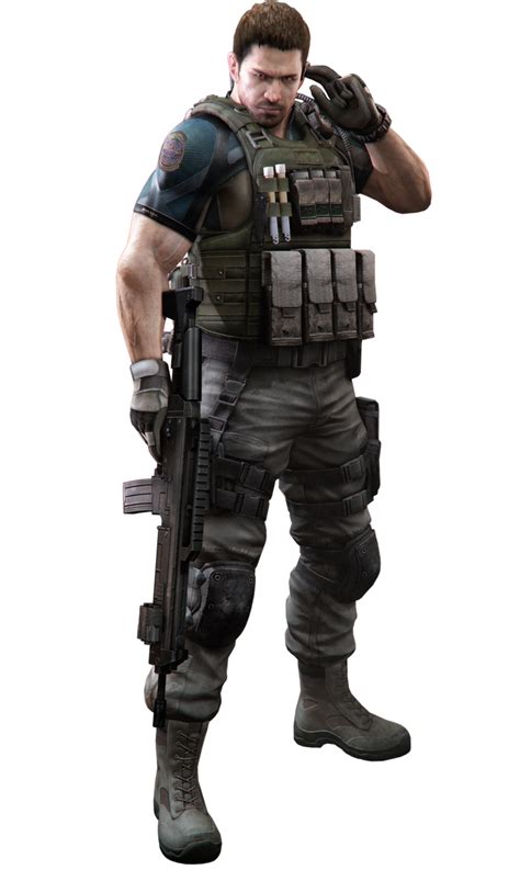 Re6 Chris Costume 2 Professional Render By Allan Valentine On